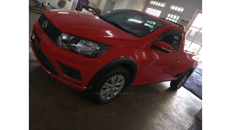 VOLKSWAGEN - SAVEIRO - 2019/2020 - Vermelha - R$ 62.000,00
